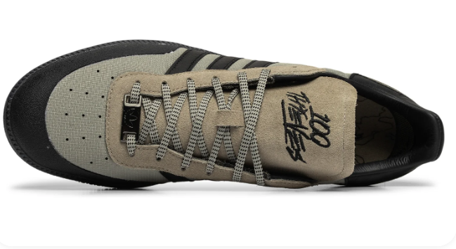 adidas x 100 Thieves Palos Hills Sneakers - Silver / Core Black