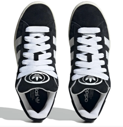 adidas Campus 00s Sneakers - Core Black / White / Gum