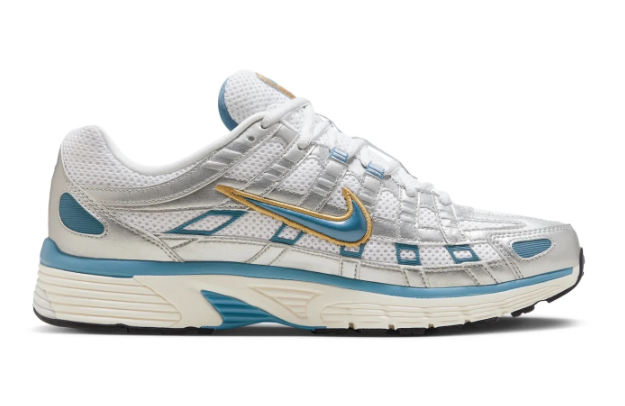 Men's Nike P-6000 'Metallic Silver / Aegean Storm'