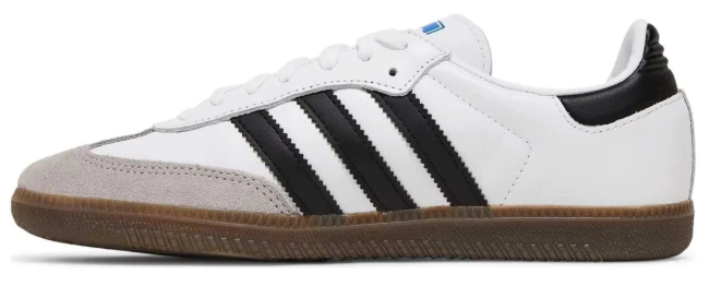 adidas Samba OG Women's Sneakers - Cloud White / Core Black / Gum