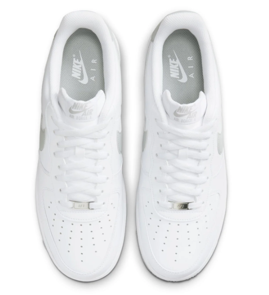 Nike Air Force 1 '07 Men's Sneakers - White/Wolf Grey