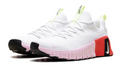 Nike Free Metcon 6 Women's Training Shoes, White / Volt / Crimson