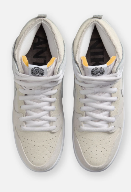 Anti-Hero x Nike SB Dunk High 'White / Black'