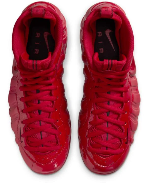 Nike Air Foamposite Pro Sneakers in Gym Red and Black