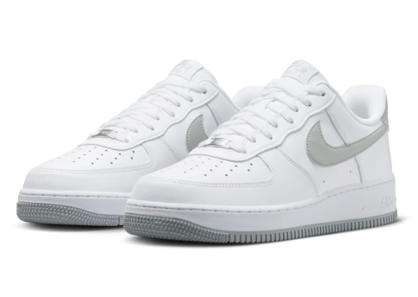Nike Air Force 1 '07 Men's Sneakers - White/Wolf Grey
