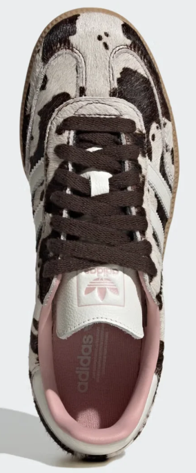 adidas Samba Women's Sneakers - Cow Print