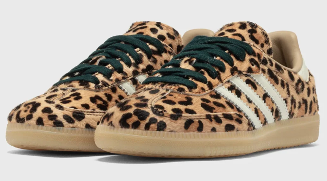 adidas Samba OG Women's Sneakers - Leopard / Magic Beige