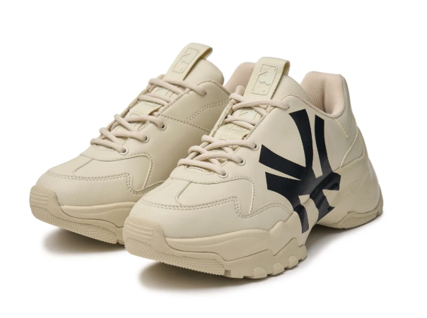 MLB Big Ball Chunky A NY Yankees Sneakers “Beige”