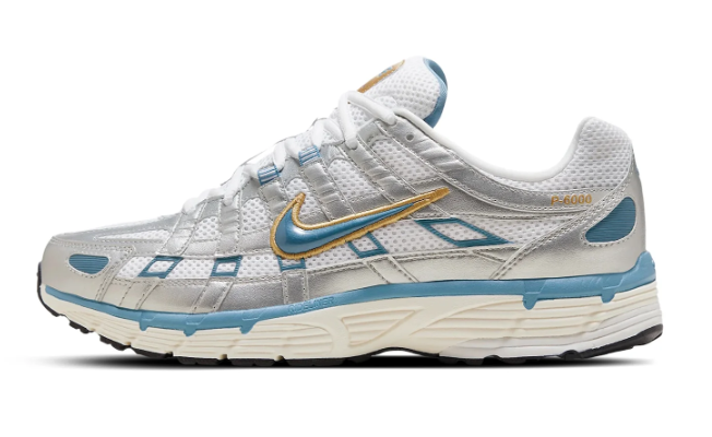 Men's Nike P-6000 'Metallic Silver / Aegean Storm'