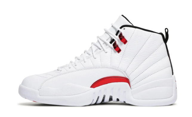 Air Jordan 12 Retro “Twist” Sneakers “White/University Red/Black”