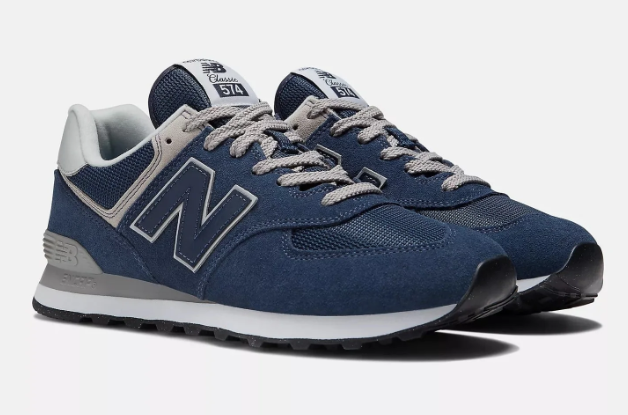 New Balance 574 Core Men's Sneakers - Suede / Hemp