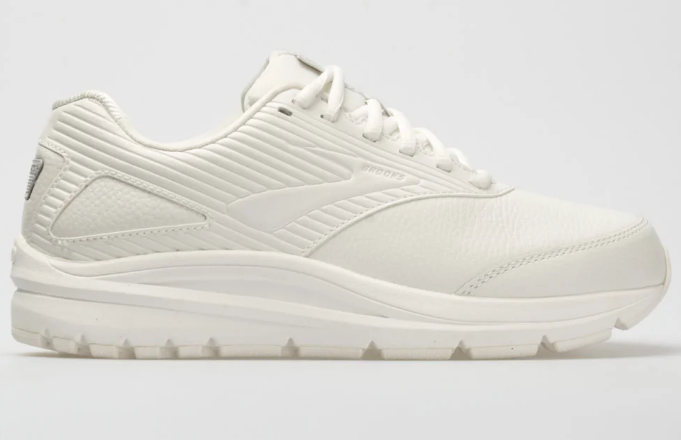 Brooks Addiction Walker 2 Women's Walking Shoe in White/White