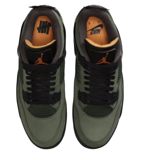 Air Jordan 4 x Undefeated Deep Green 2025 IB1519-200