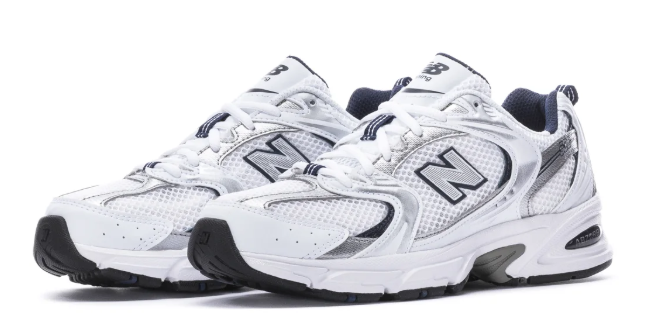 New Balance 530 Women's Wide Sneakers - White / Natural Indigo