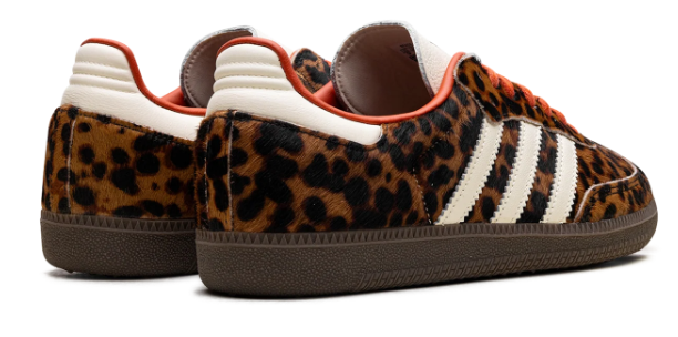 Women's adidas Samba OG 'Leopard Pack' Cream / Orange JI2734