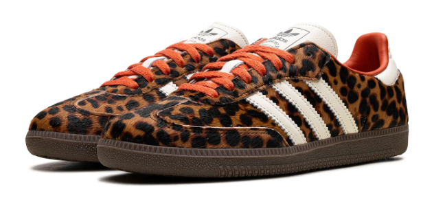 Women's adidas Samba OG 'Leopard Pack' Cream / Orange JI2734