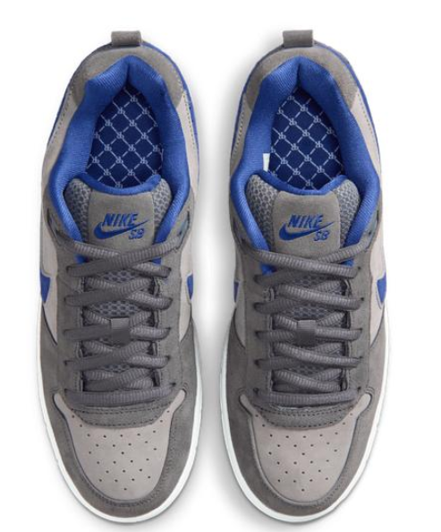 Nike SB Paul Rodriguez P-Rod Zoom Air Low 'Flint Grey / Deep Royal Blue'