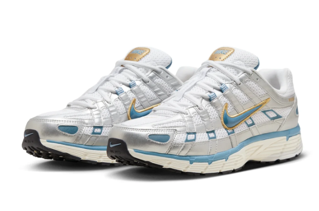Men's Nike P-6000 'Metallic Silver / Aegean Storm'