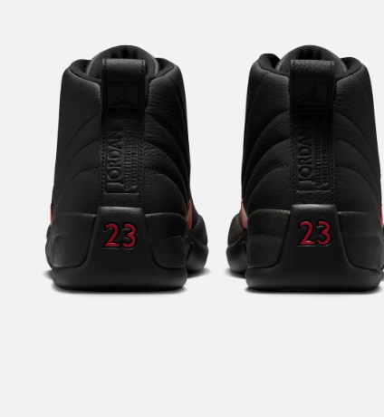 Air Jordan 12 Retro Black/Varsity Red Sneakers
