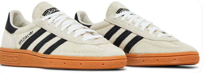 adidas Handball Spezial Women's Sneakers - Aluminum / Core Black