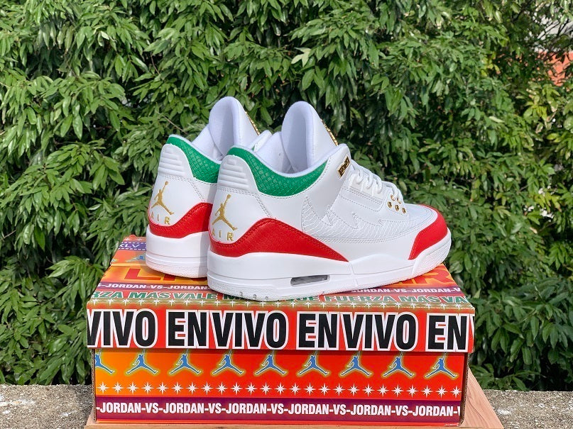 Air Jordan 3 Retro "El Vuelo Summit White"