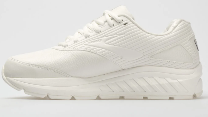 Brooks Addiction Walker 2 Women's Walking Shoe in White/White