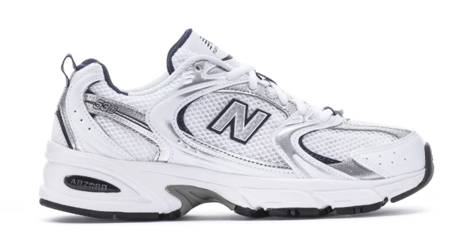 New Balance 530 Women's Wide Sneakers - White / Natural Indigo