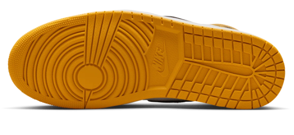 Air Jordan 1 Retro High OG Men's Sneakers in Yellow Ochre