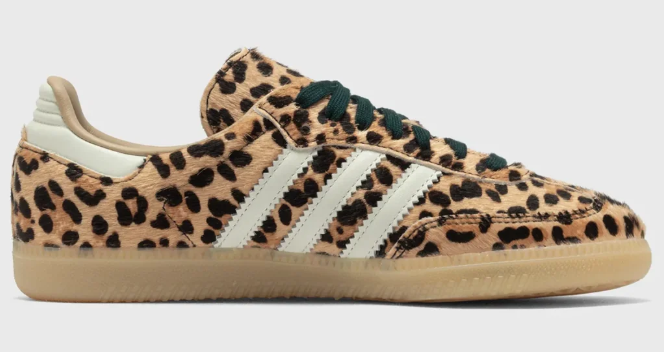 adidas Samba OG Women's Sneakers - Leopard / Magic Beige
