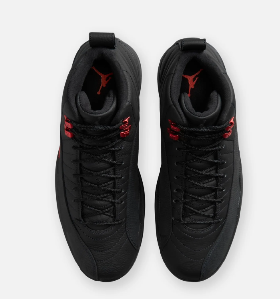 Air Jordan 12 Retro Black/Varsity Red Sneakers