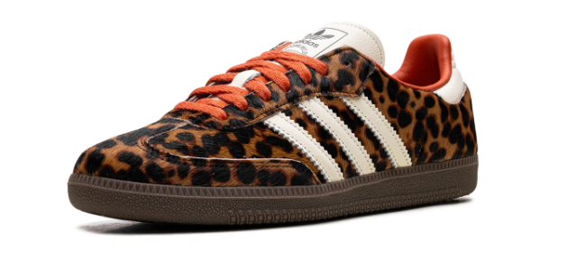 Women's adidas Samba OG 'Leopard Pack' Cream / Orange JI2734