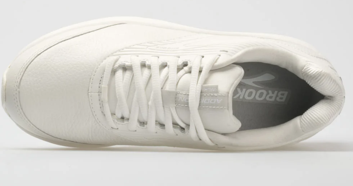 Brooks Addiction Walker 2 Women's Walking Shoe in White/White
